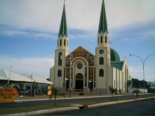 Vista lateral da Igreja Matriz