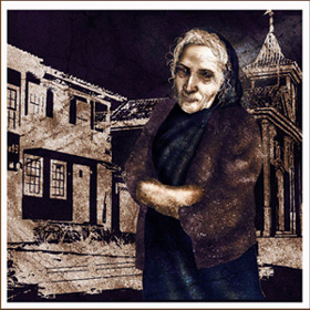 Ilustração da lenda de Teresa Bicuda