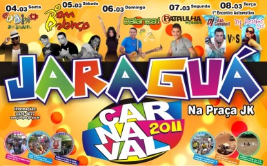 Cartaz do Carnaval 2011 de Jaraguá